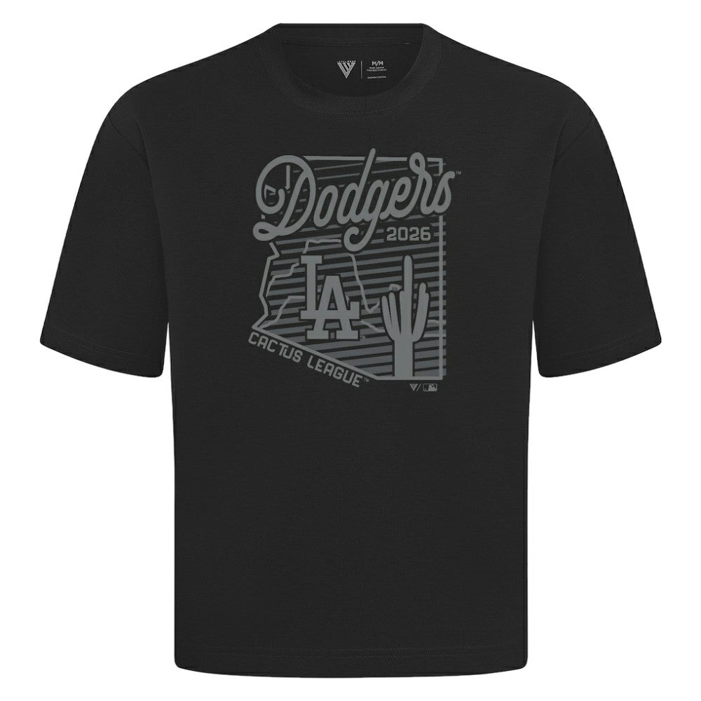 Los Angeles Dodgers Levelwear Sunrise Luxe Signature Knit T-Shirt Near Me