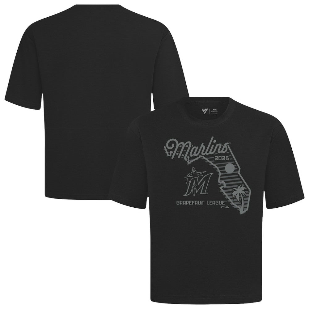 Miami Marlins Levelwear Sunrise Luxe Signature Knit T-Shirt Online