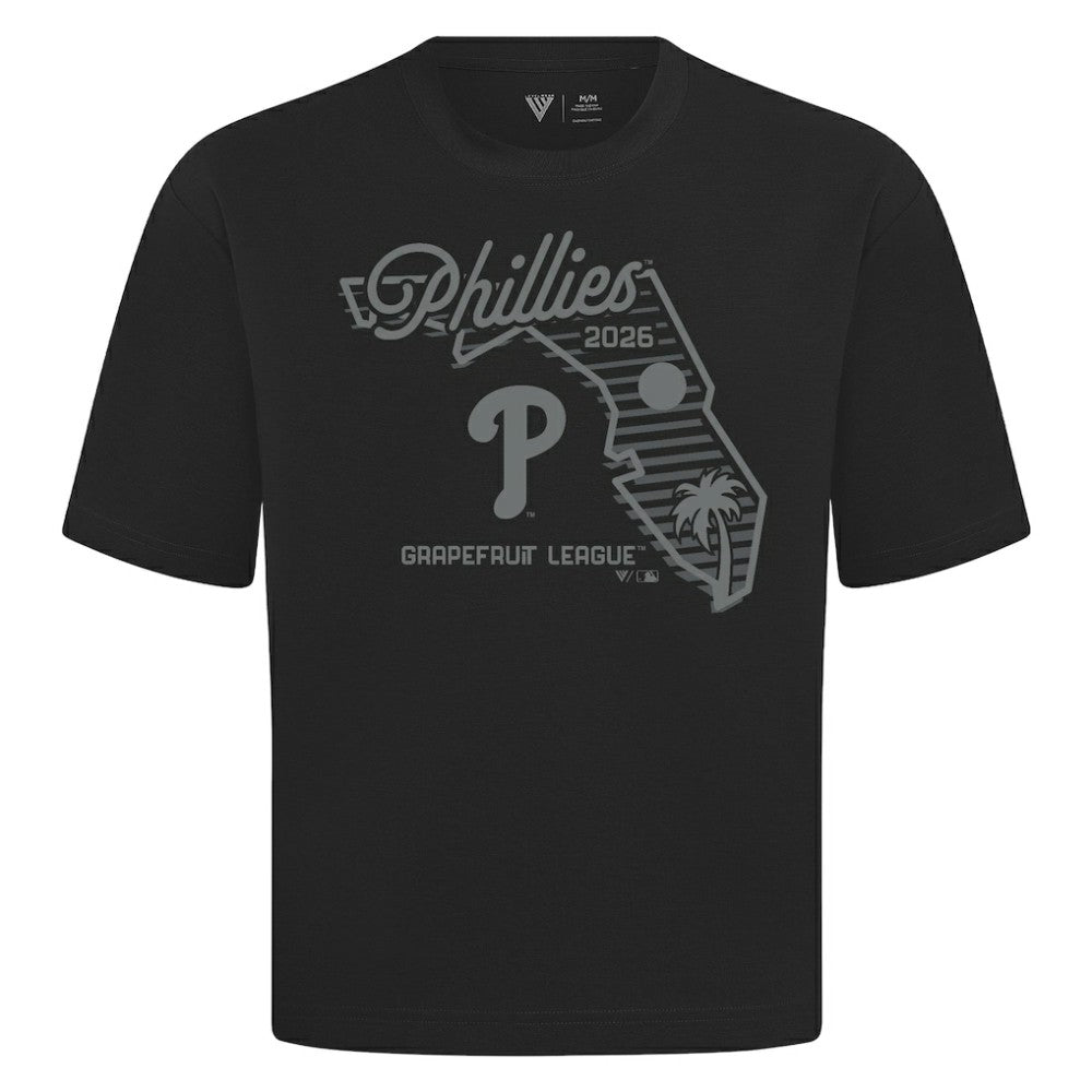 Philadelphia Phillies Levelwear Sunrise Luxe Signature Knit T-Shirt On Sale