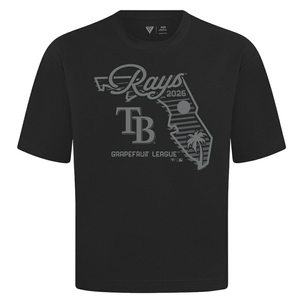 Tampa Bay Rays Levelwear Sunrise Luxe Signature Knit T-Shirt Clearance