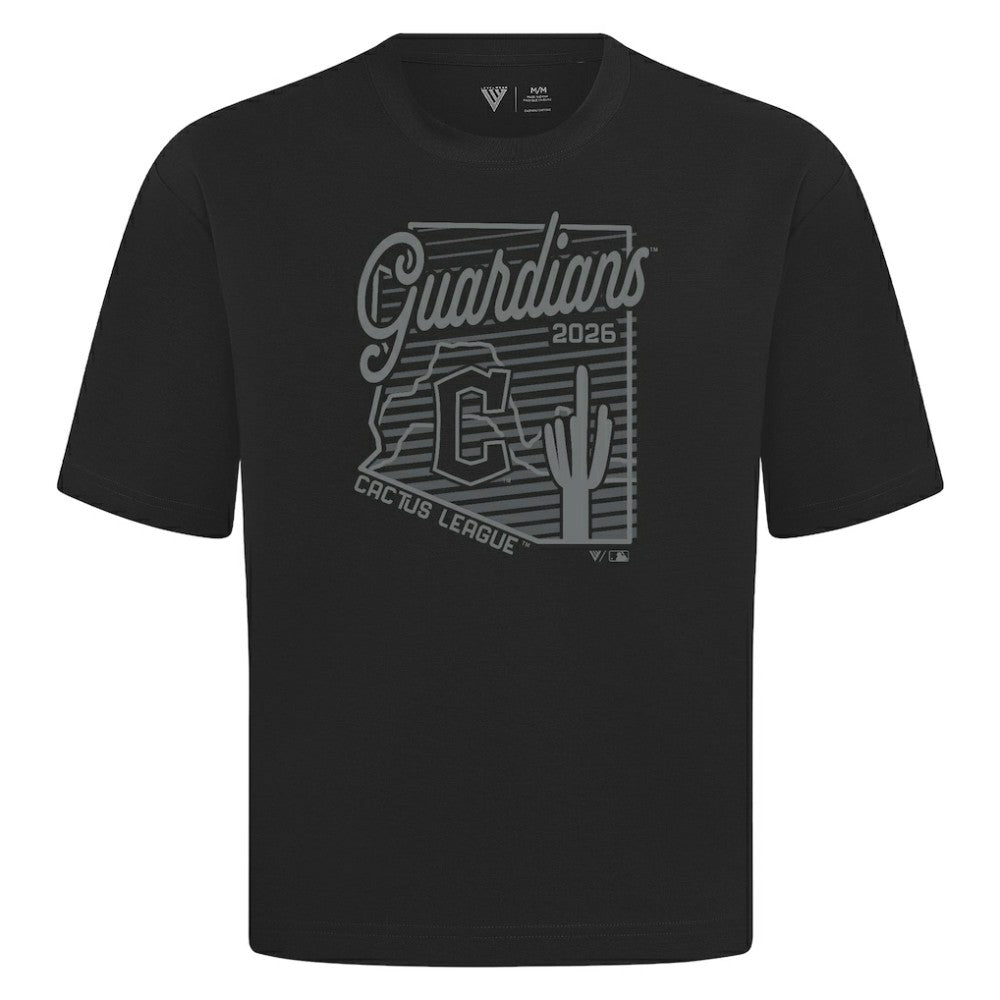 Cleveland Guardians Levelwear Sunrise Luxe Signature Knit T-Shirt Lifestyle