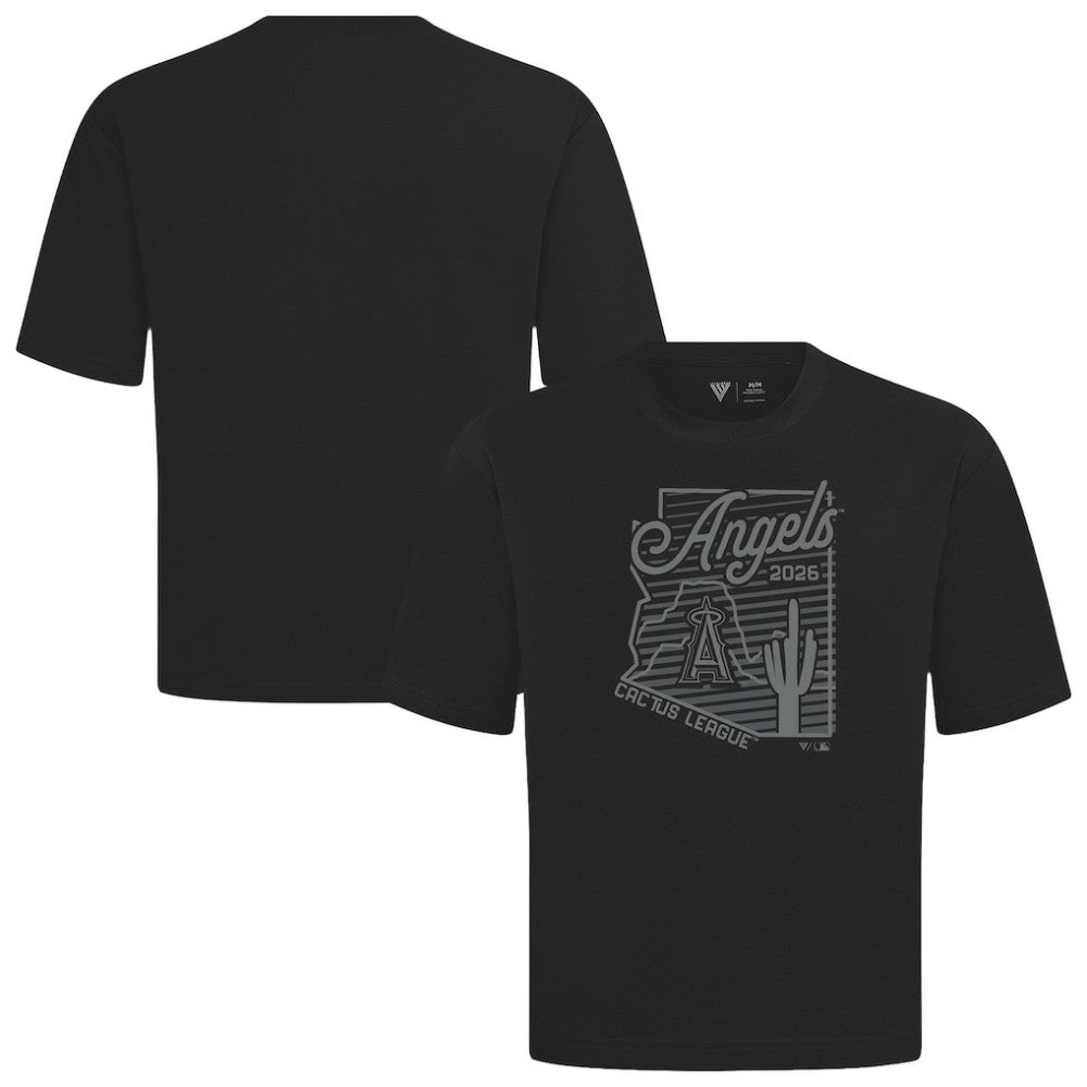 Los Angeles Angels Levelwear Sunrise Luxe Signature Knit T-Shirt Sale