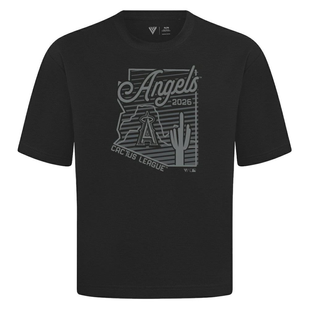 Los Angeles Angels Levelwear Sunrise Luxe Signature Knit T-Shirt Sale