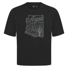 Los Angeles Angels Levelwear Sunrise Luxe Signature Knit T-Shirt Sale