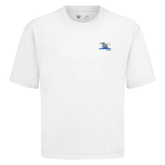 Tampa Bay Rays Levelwear Panoramic Luxe Signature Knit T-Shirt On Sale