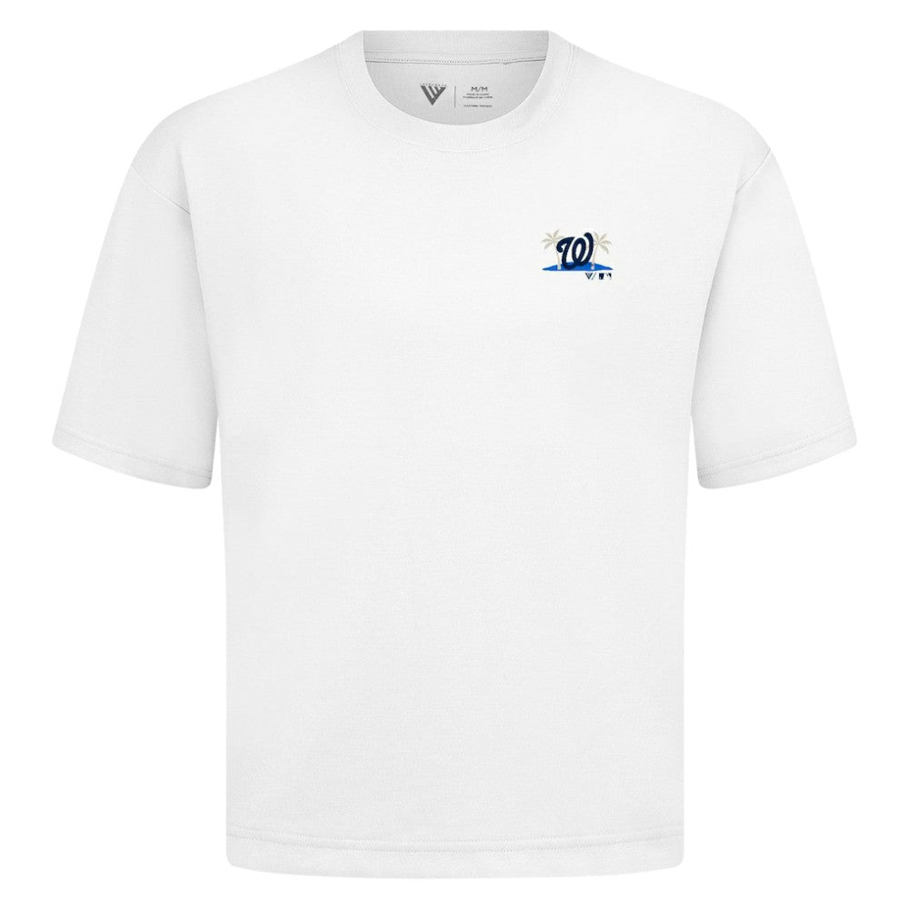 Washington Nationals Levelwear Panoramic Luxe Signature Knit T-Shirt discount