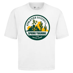 Athletics Levelwear Spring Training Badge Luxe Signature Knit T-Shirt discount