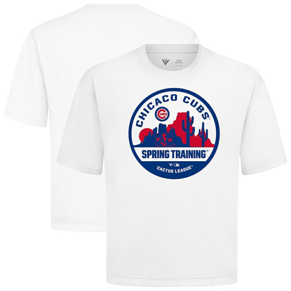 Chicago Cubs Levelwear Spring Training Badge Luxe Signature Knit T-Shirt Near Me