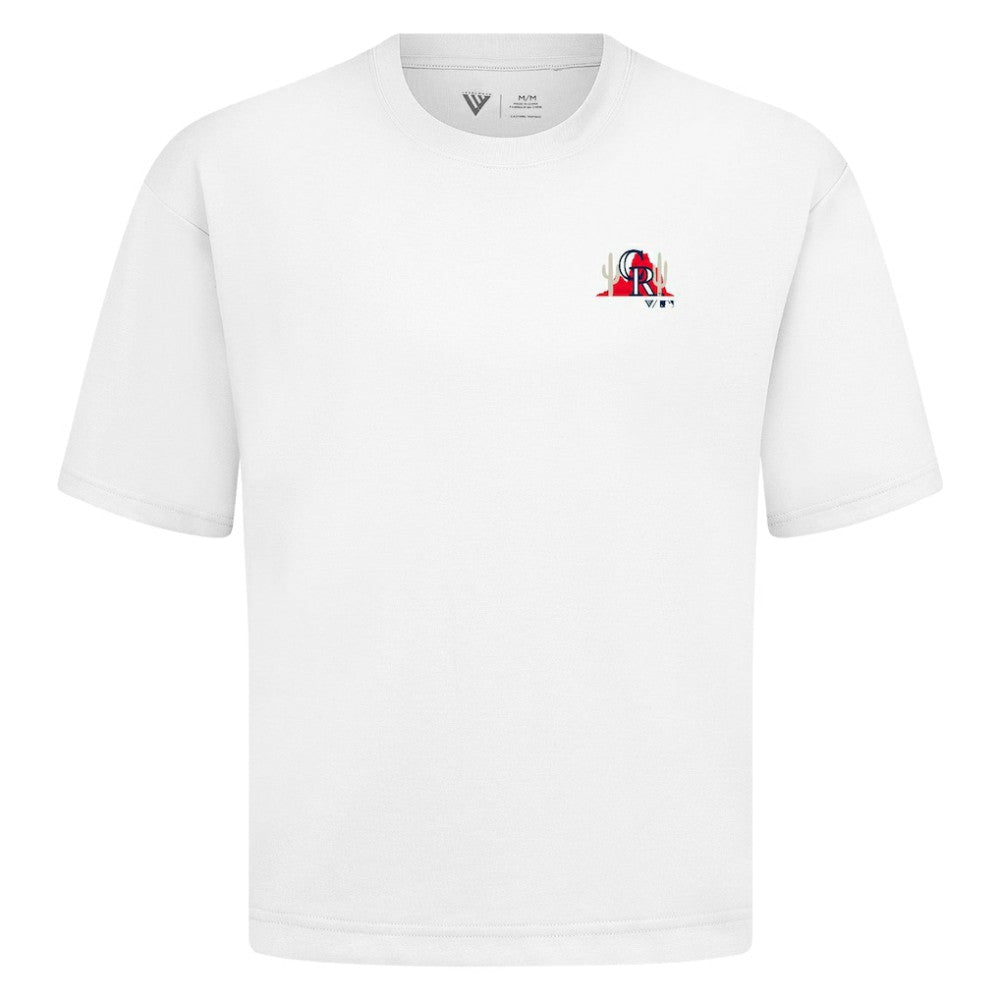 Colorado Rockies Levelwear  Luxe Signature Knit T-Shirt discount