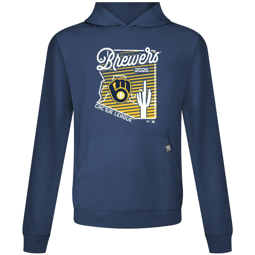 Milwaukee Brewers Levelwear Sunrise Relay Hoodie for sale