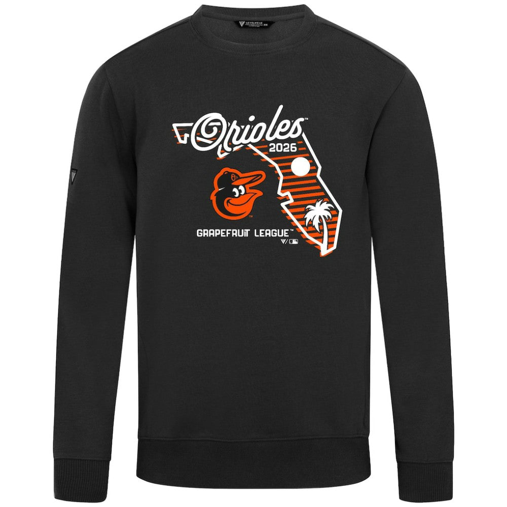 Baltimore Orioles Levelwear Zane Sunrise Sweatshirt Near Me