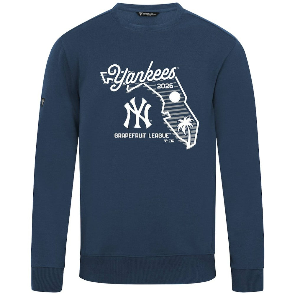 New York Yankees Levelwear Zane Sunrise Sweatshirt On Sale