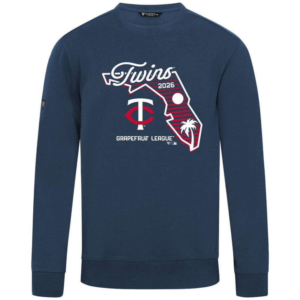 Minnesota Twins Levelwear Zane Sunrise Sweatshirt discount