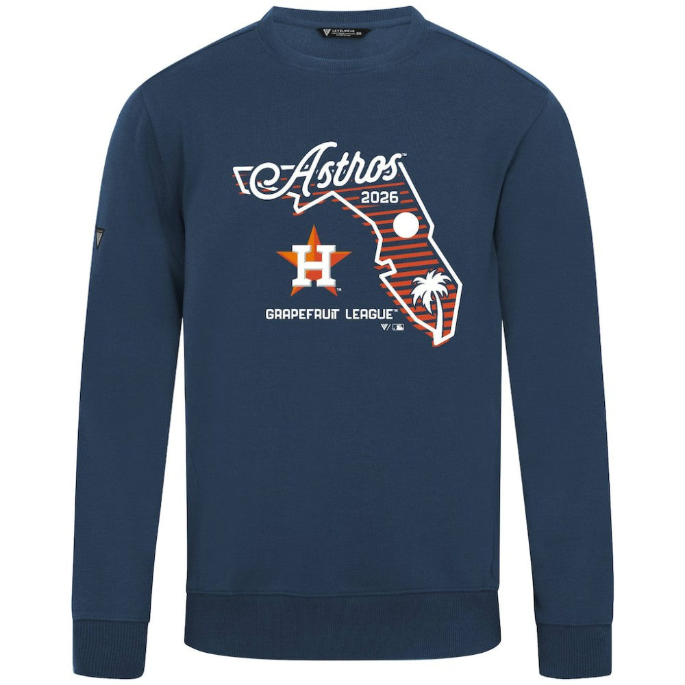 Houston Astros Levelwear Zane Sunrise Sweatshirt discount