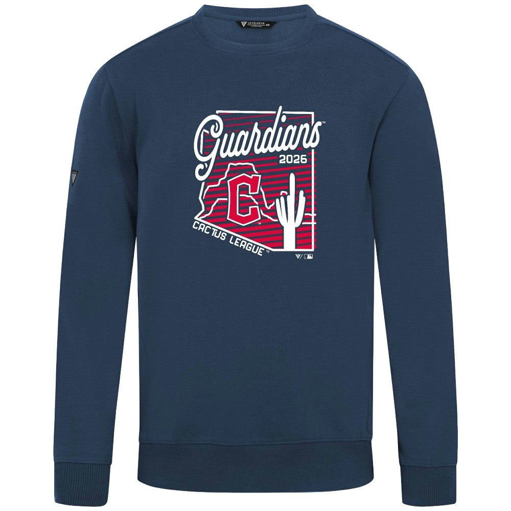 Cleveland Guardians Levelwear Zane Sunrise Sweatshirt for sale