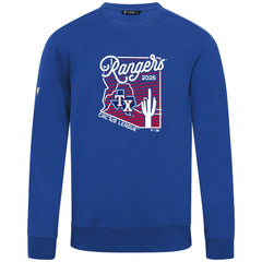 Texas Rangers Levelwear Zane Sunrise Sweatshirt Clearance