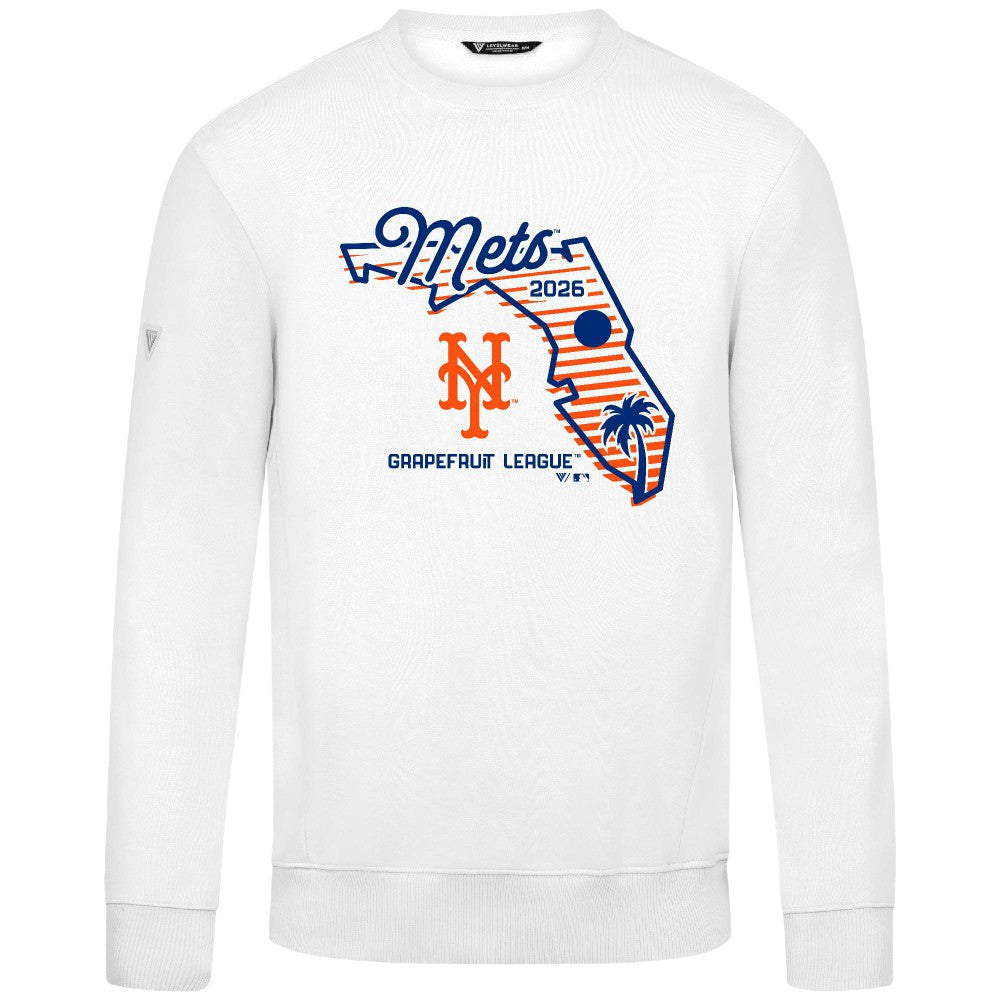 New York Mets Levelwear Zane Sunrise Sweatshirt Near Me