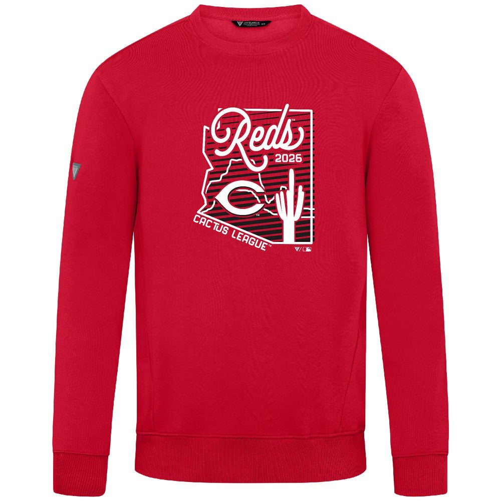 Cincinnati Reds Levelwear Zane Sunrise Sweatshirt Sale