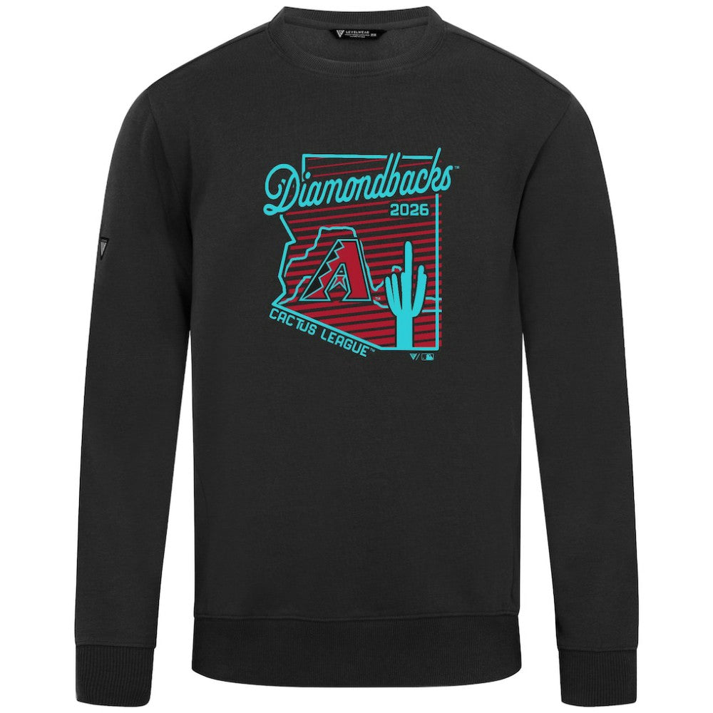 Arizona Diamondbacks Levelwear Zane Sunrise Sweatshirt Clearance