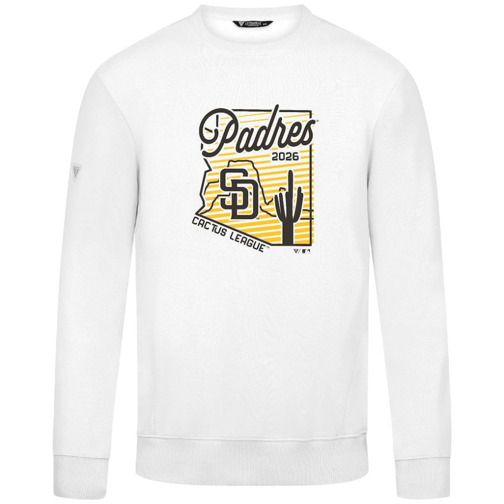 San Diego Padres Levelwear Zane Sunrise Sweatshirt Clearance