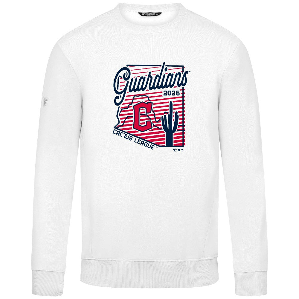 Cleveland Guardians Levelwear Zane Sunrise Sweatshirt Clearance