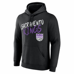 NBA - Sacramento Kings Big & Tall Hustle Personalized Name & Number Hoodie - Black