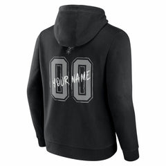 NBA - San Antonio Spurs Big & Tall Hustle Personalized Name & Number Hoodie - Black