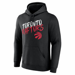 NBA - Toronto Raptors Big & Tall Hustle Personalized Name & Number Hoodie - Black