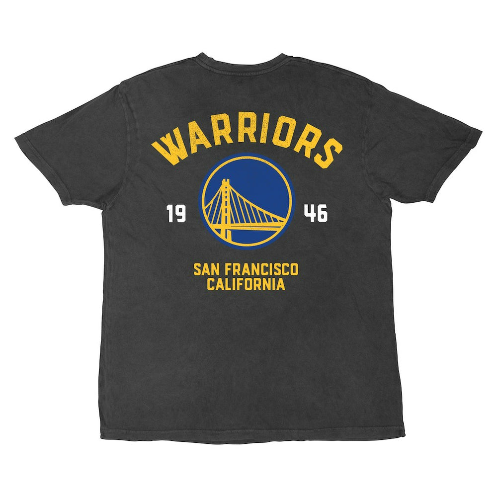 NBA - Golden State Warriors Stadium Essentials Unisex Get Back Vintage T-Shirt - Black