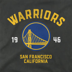 NBA - Golden State Warriors Stadium Essentials Unisex Get Back Vintage T-Shirt - Black