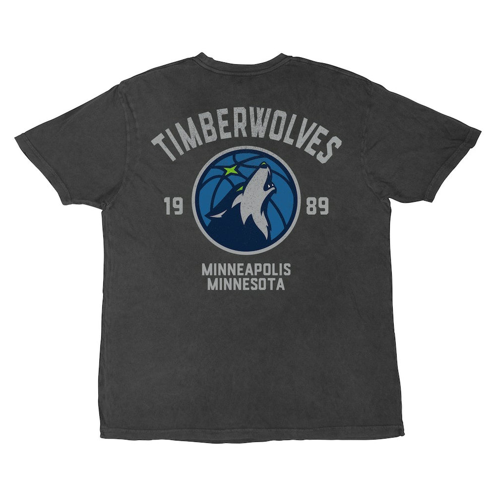 NBA - Minnesota Timberwolves Stadium Essentials Unisex Get Back Vintage T-Shirt - Black