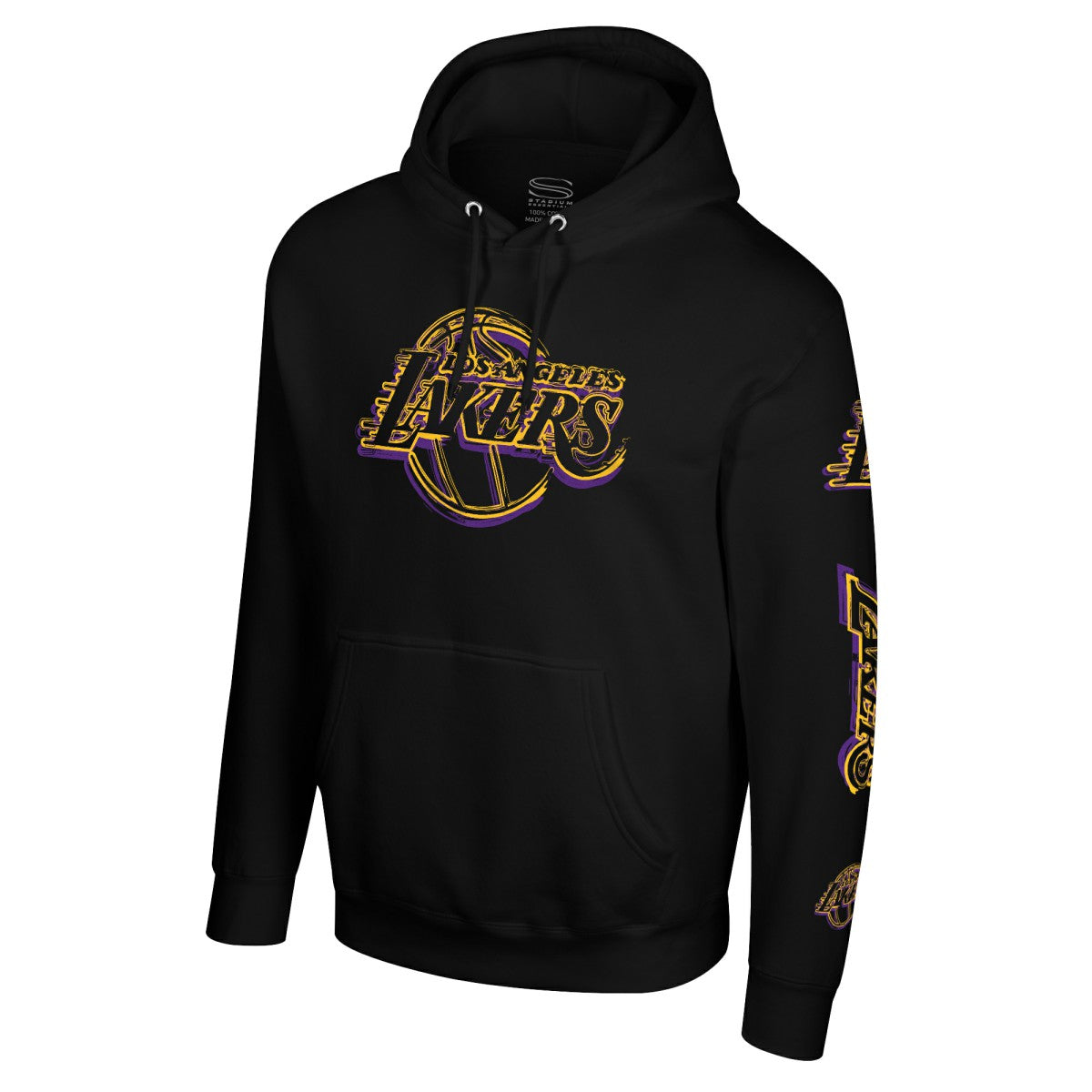 NBA - Los Angeles Lakers Stadium Essentials Unisex Elementized Ride Hoodie - Black