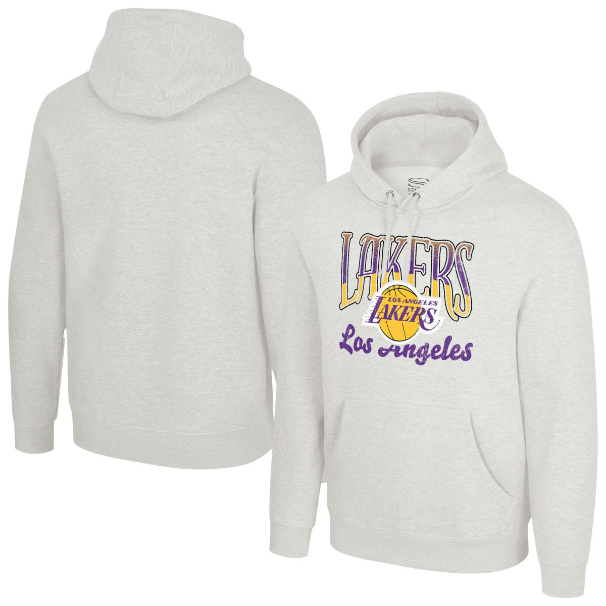 NBA - Los Angeles Lakers Stadium Essentials Unisex Sky High Hoodie - Oatmeal
