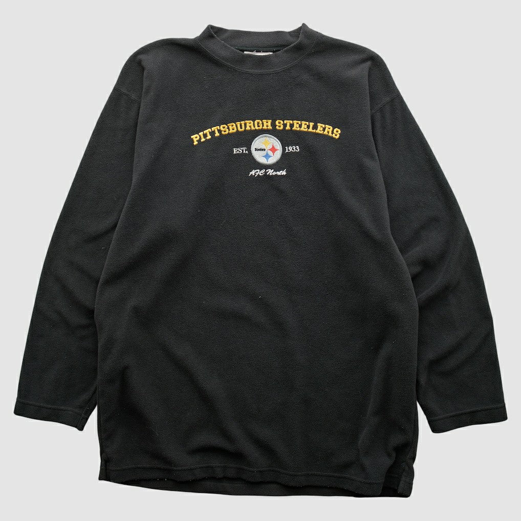 Pittsburgh Steelers NFL 2000s Pullover Sweatshirt Black Vintage - Fanatics