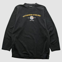 Pittsburgh Steelers NFL 2000s Pullover Sweatshirt Black Vintage - Fanatics