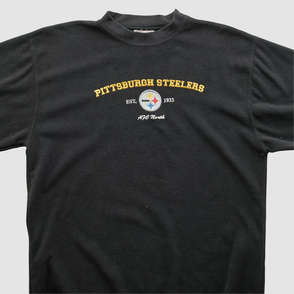 Pittsburgh Steelers NFL 2000s Pullover Sweatshirt Black Vintage - Fanatics