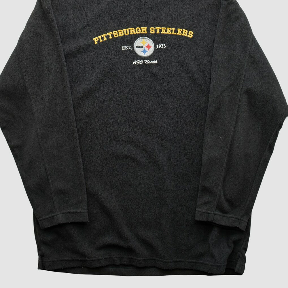Pittsburgh Steelers NFL 2000s Pullover Sweatshirt Black Vintage - Fanatics