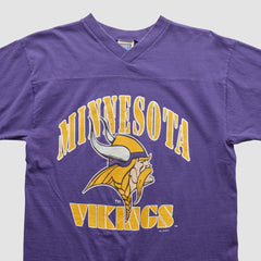 Minnesota Vikings Sport Attack 90s T-shirt Purple Vintage - Fanatics