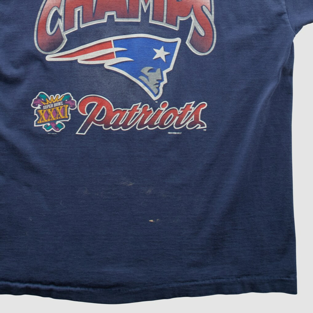 New England Patriots Pro Player 1996 T-shirt Navy Vintage - Fanatics