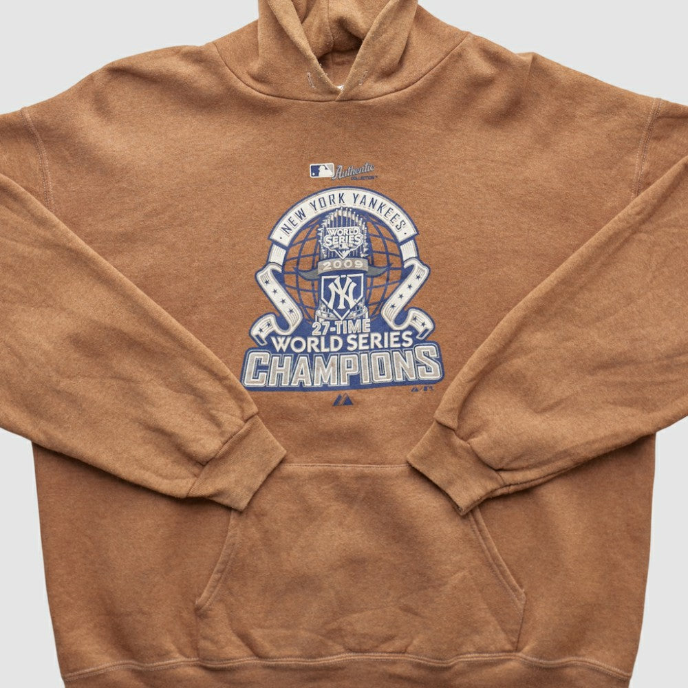 New York Yankees Majestic 2009 Hooded Pullover Sweatshirt On Sale