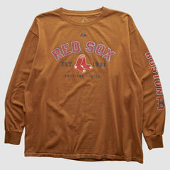 Boston Red Sox Majestic 2000s Long Sleeve T-shirt Online