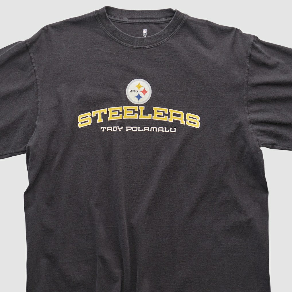 Pittsburgh Steelers NFL 2000s Long Sleeve T-shirt Black Vintage - Fanatics