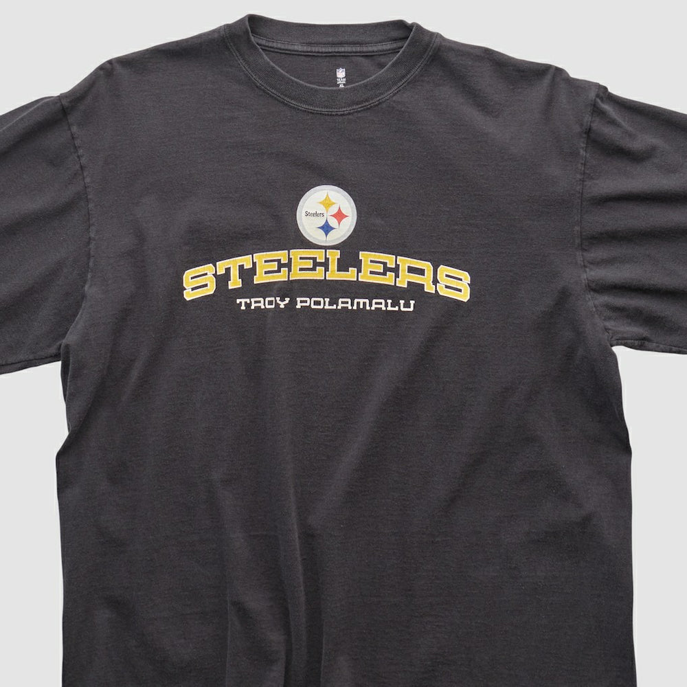 Pittsburgh Steelers NFL 2000s Long Sleeve T-shirt Black Vintage - Fanatics