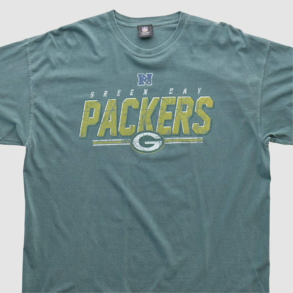 Green Bay Packers NFL 2010s T-shirt Green Vintage - Fanatics
