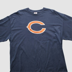 Chicago Bears NFL 2010s Long Sleeve T-shirt Navy Vintage - Fanatics