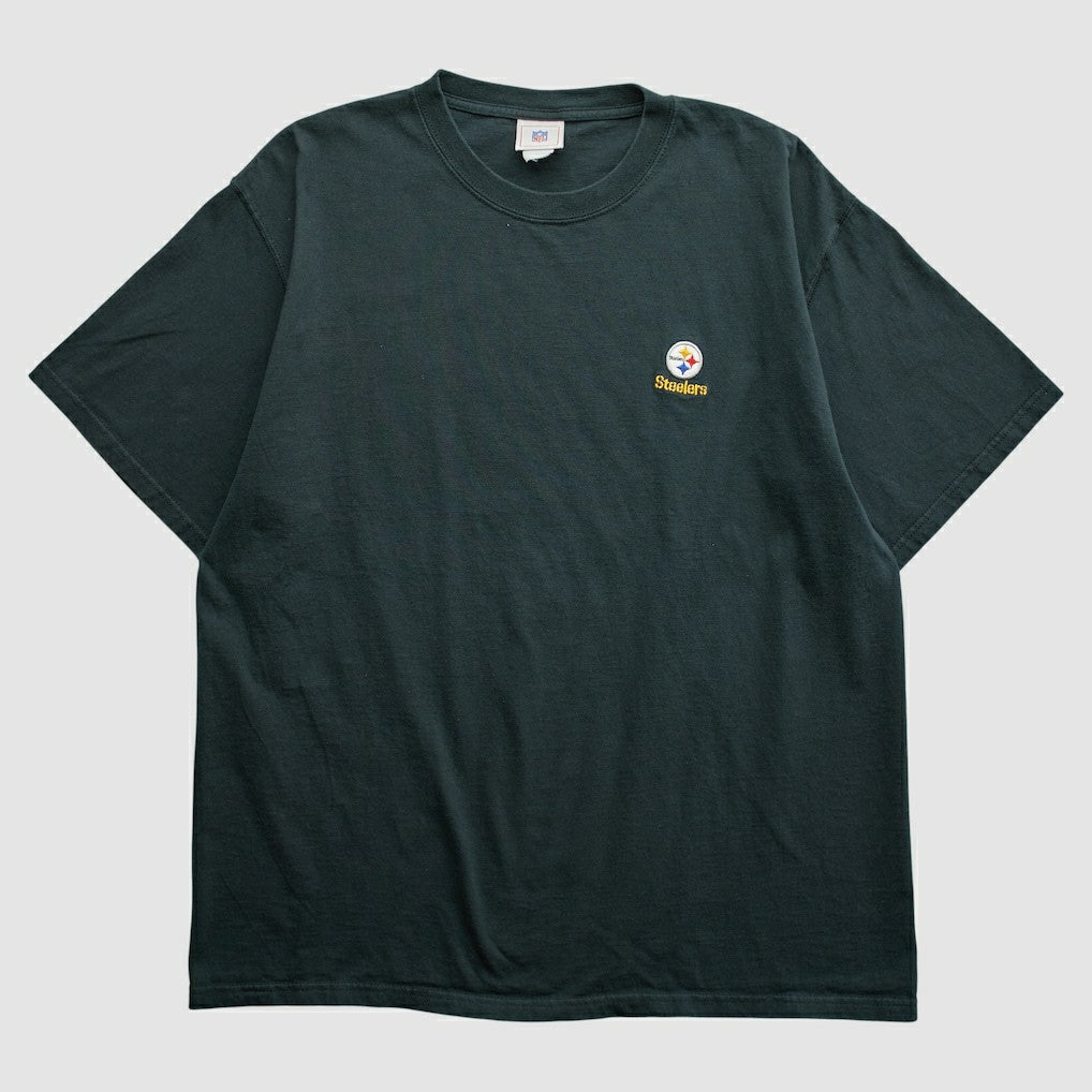 Pittsburgh Steelers NFL 2000s T-shirt Black Vintage - Fanatics