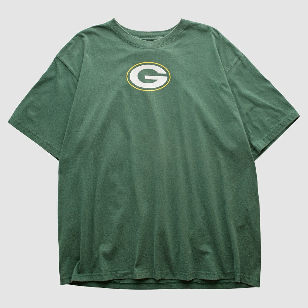 Green Bay Packers Reebok 2000s T-shirt Green Vintage - Fanatics