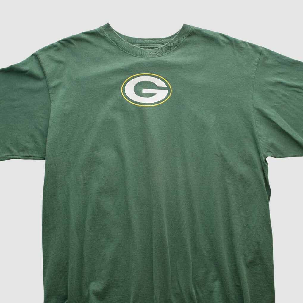 Green Bay Packers Reebok 2000s T-shirt Green Vintage - Fanatics