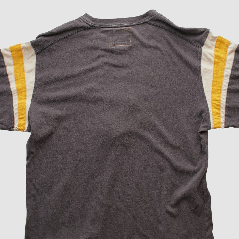 Pittsburgh Steelers Reebok 2000s Long Sleeve T-shirt Charcoal Vintage - Fanatics