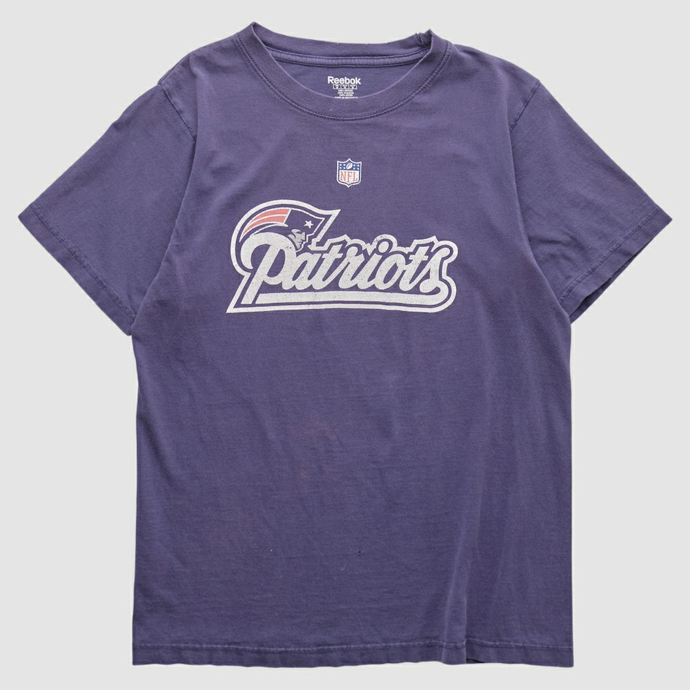 New England Patriots Reebok 2000s T-shirt Purple Vintage - Fanatics